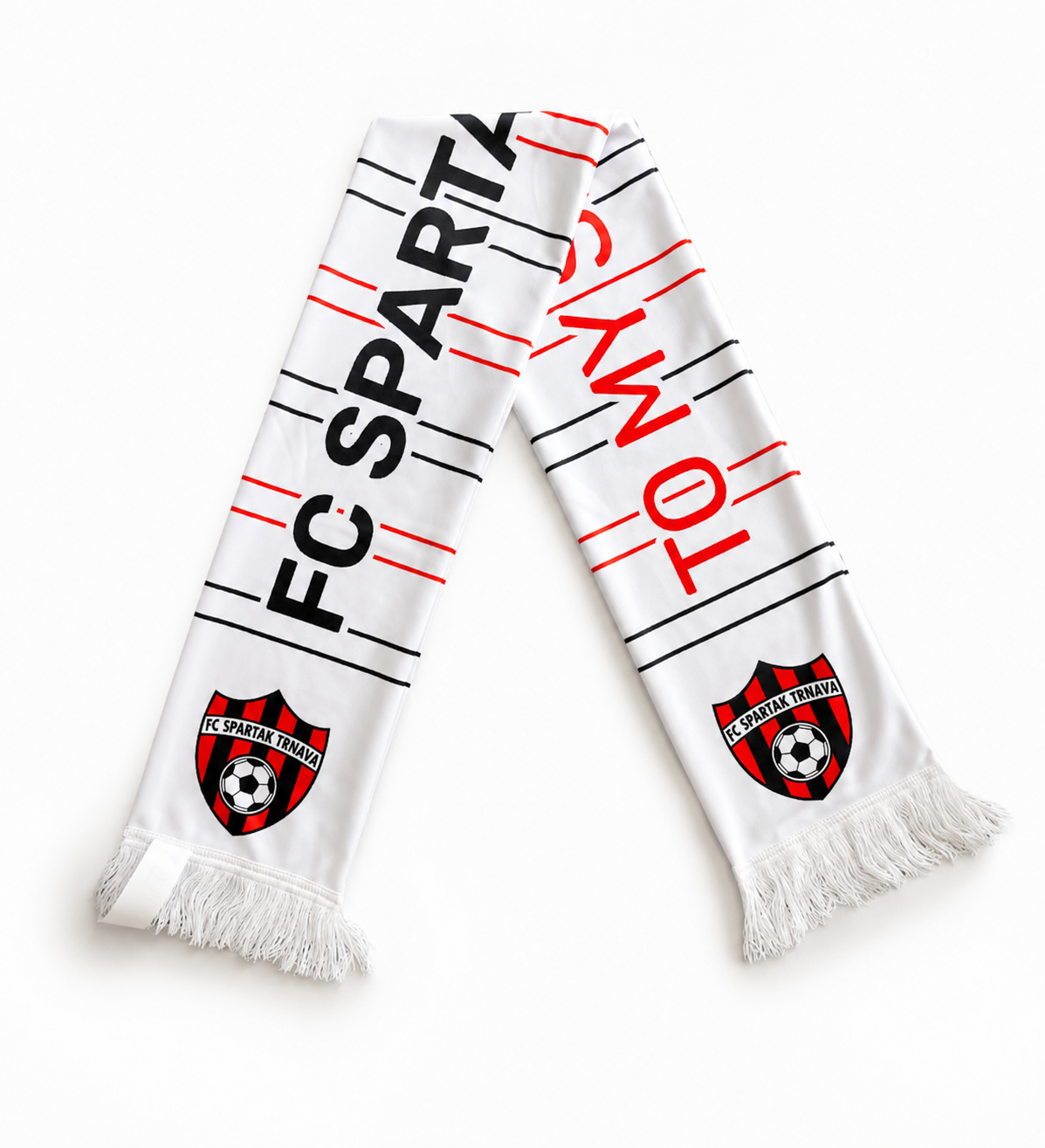 Šál FC SPARTAK TRNAVA – biely